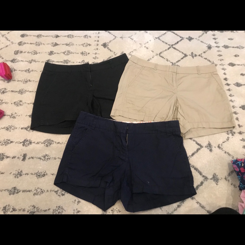 JCREW CHINO SHORT LOT